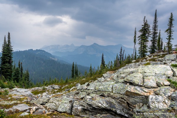 Aussicht von Mount Revelstoke