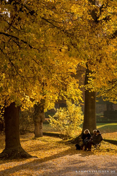 Leute im Park