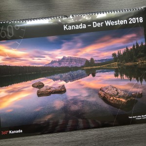 "Kanada - Der Westen 2018"-Kalender