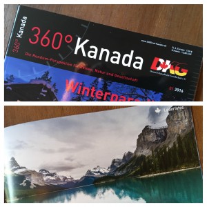 "Maligne Lake", 360 Grad Kanada, Ausgabe 01/2016